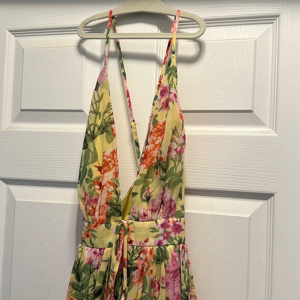 Floral maxi dress